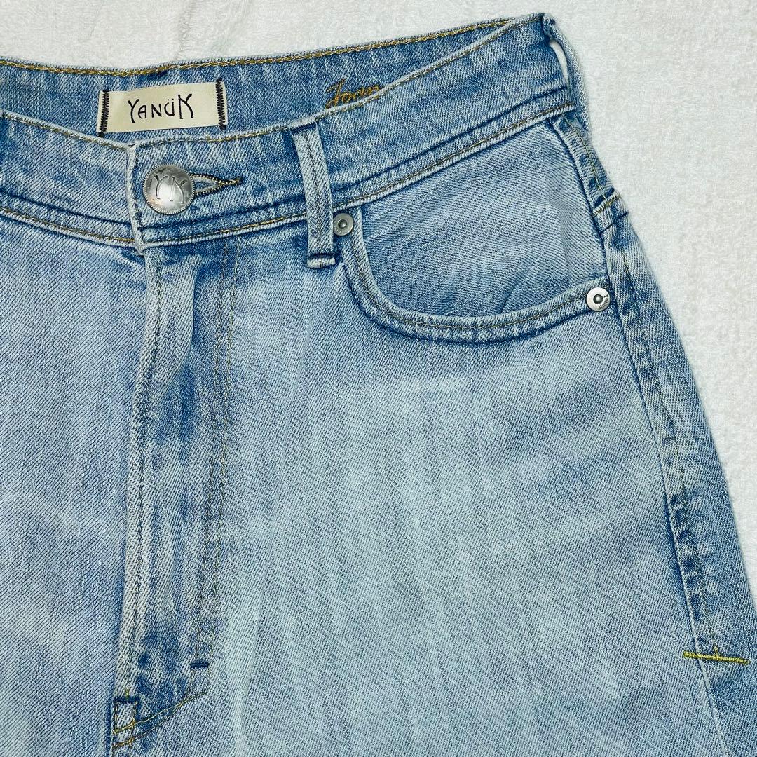 YANUK ヤヌーク ルーズストレート デニム JOAN FVS 24