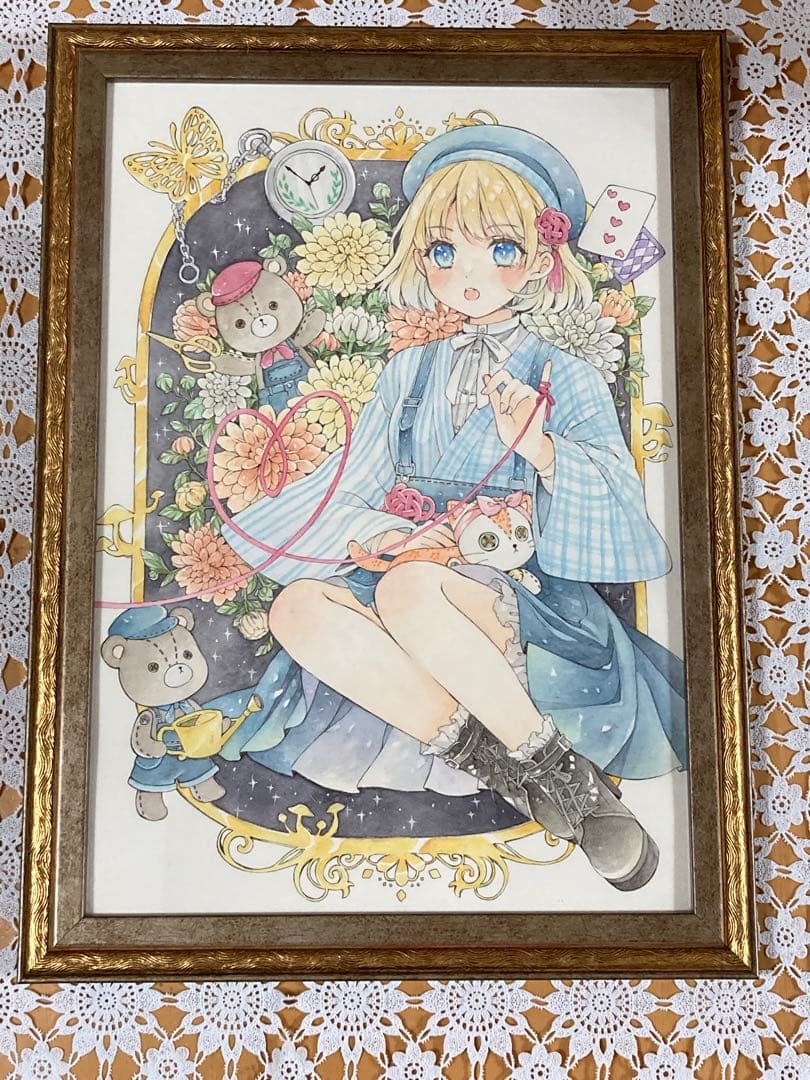 創作 手描きイラスト