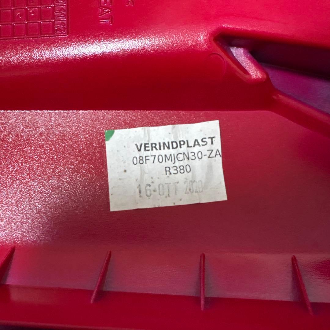 HONDA cbr600rr シングルシートカウル レッド