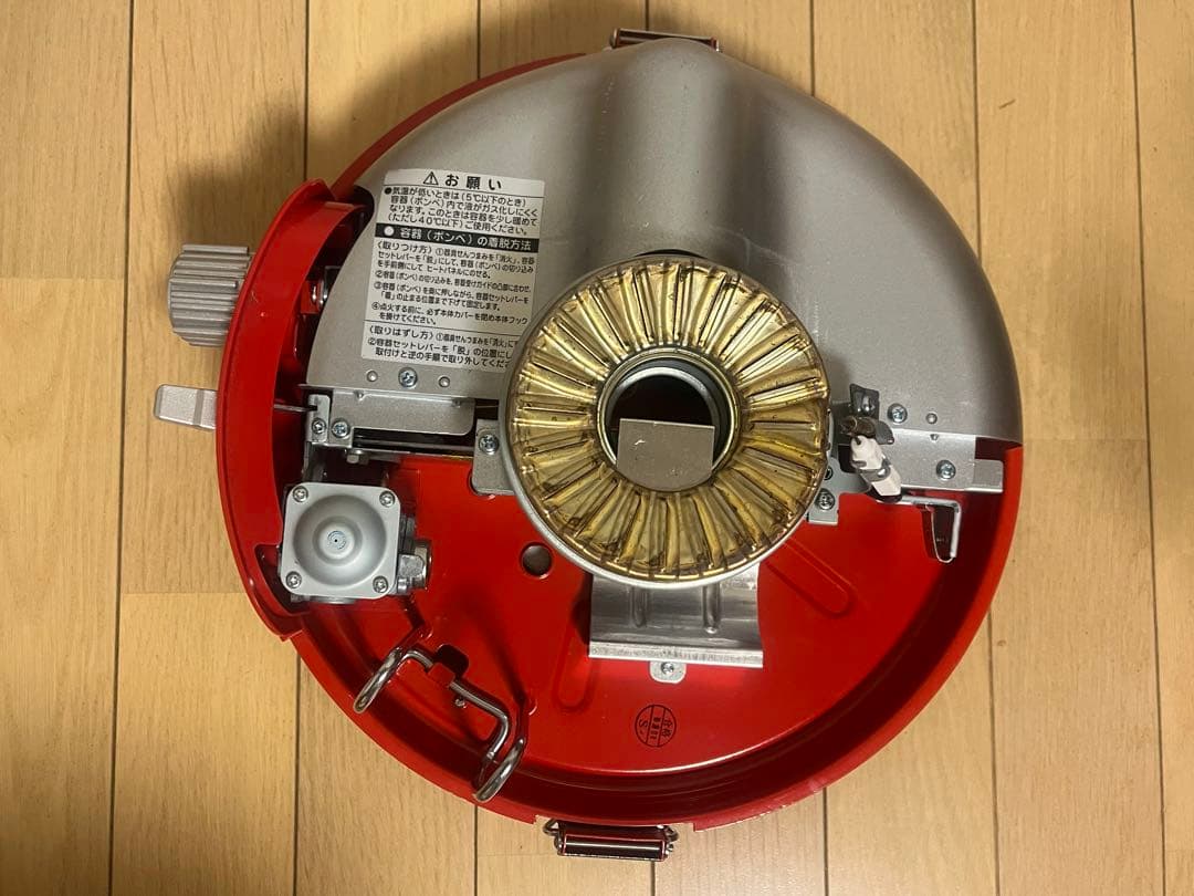 美品 センゴクアラジン ポータブルガスストーブ SAG-BF02赤 アラジン