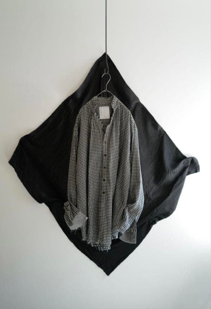 KA_ZU様BLACKBIRD Ex Cut Off Collar Shirt