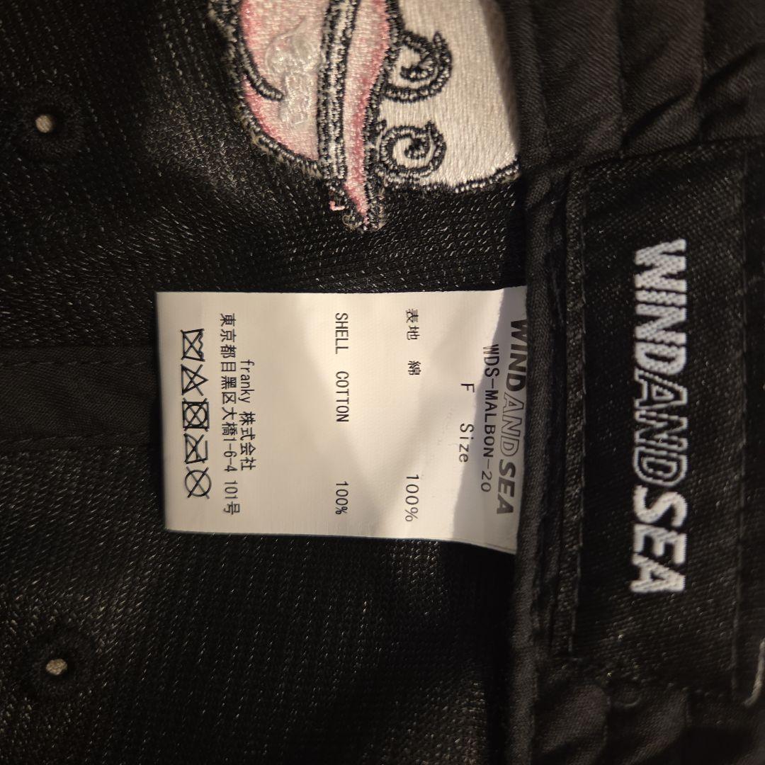 【美品】Wind and Sea × malbon golf キャップ