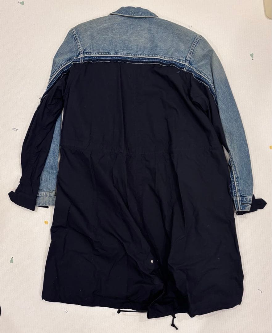 Sacai 20AW デニムドッキングモッズコート SCM-023 サイズ：1