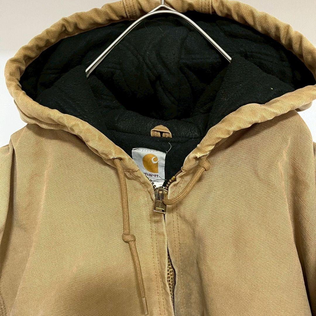 YBJ37【US輸入】Carhartt　アクティブジャケット【2XL相当】茶色
