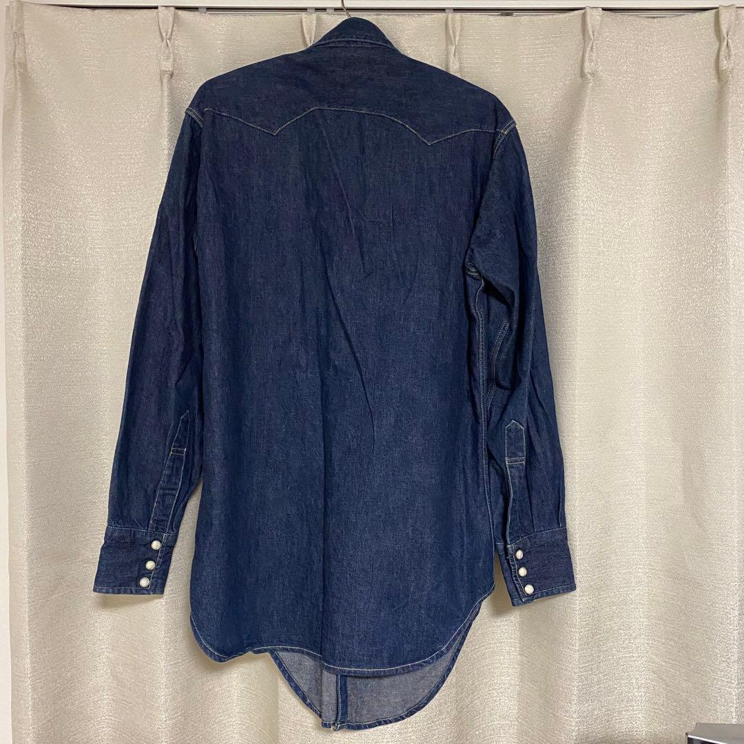 【半額！値下げ】Levi's デニム　ウエスタンシャツ　Sサイズ