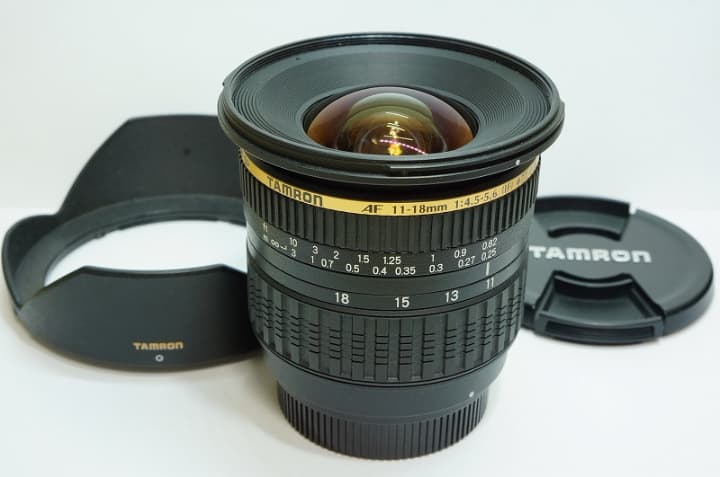 超広角 TAMRON SP 11-18mm 4.5-5.6 Di II
