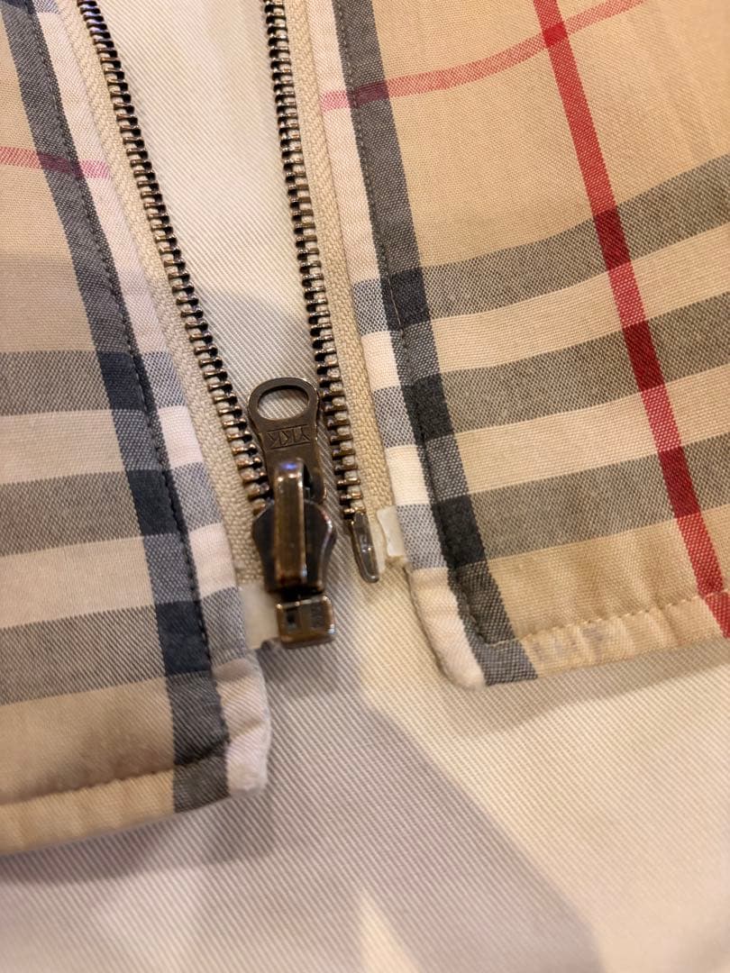 ※訳あり※BURBERRY ノバチェック柄リバーシブルジャケット ブルゾン