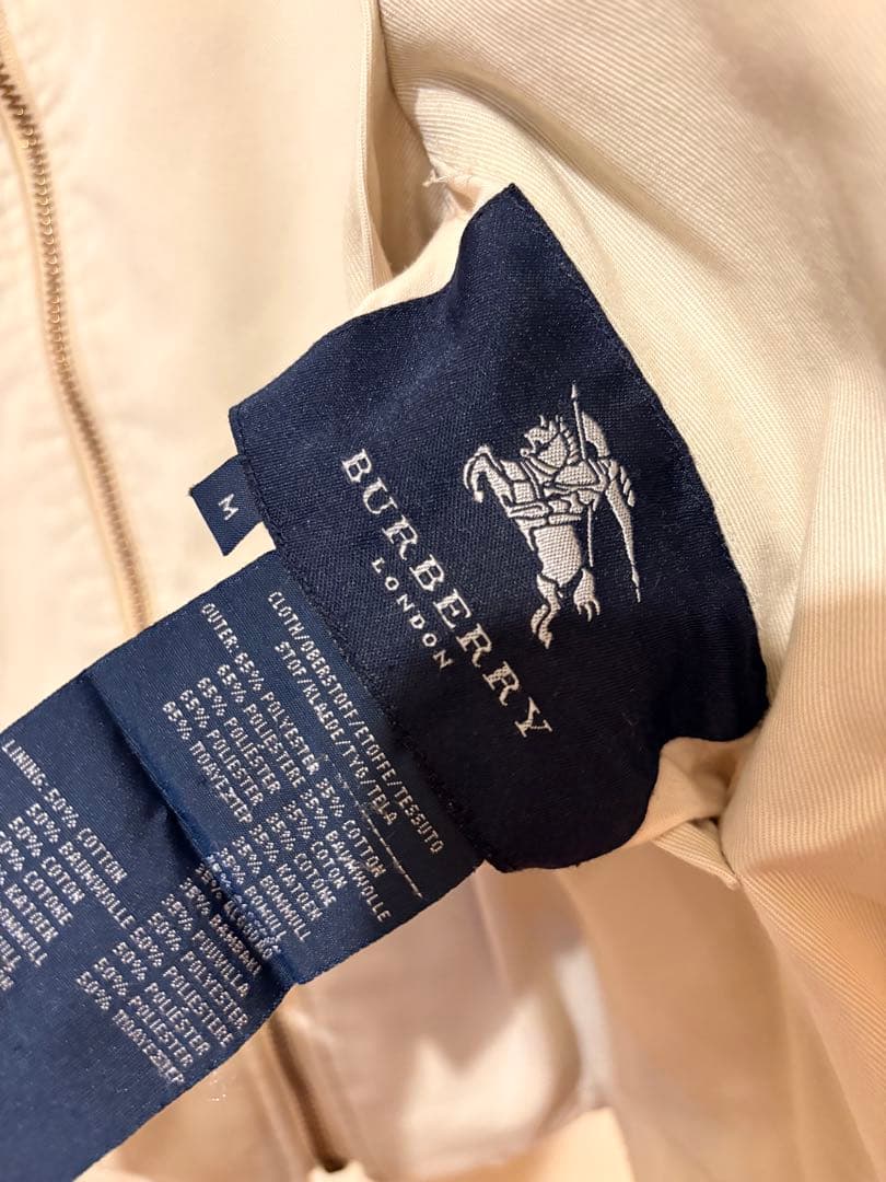 ※訳あり※BURBERRY ノバチェック柄リバーシブルジャケット ブルゾン