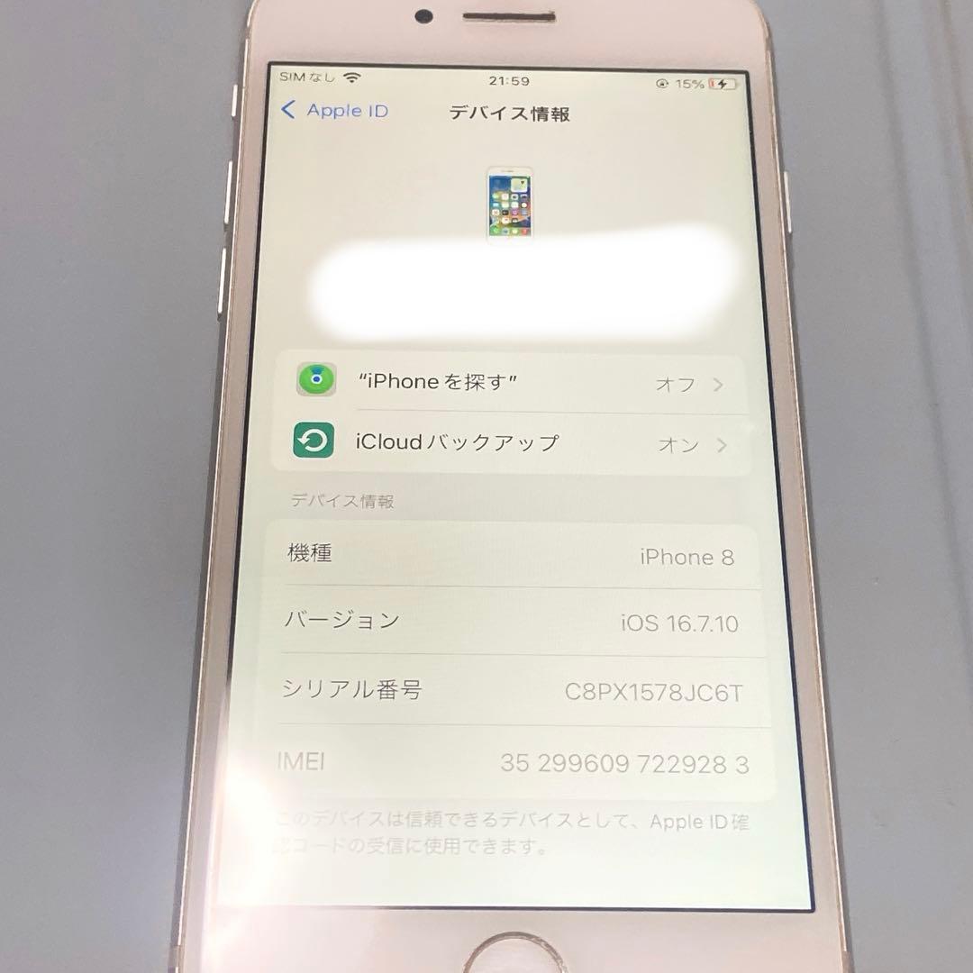 Apple iPhone 8 256GB【美品】