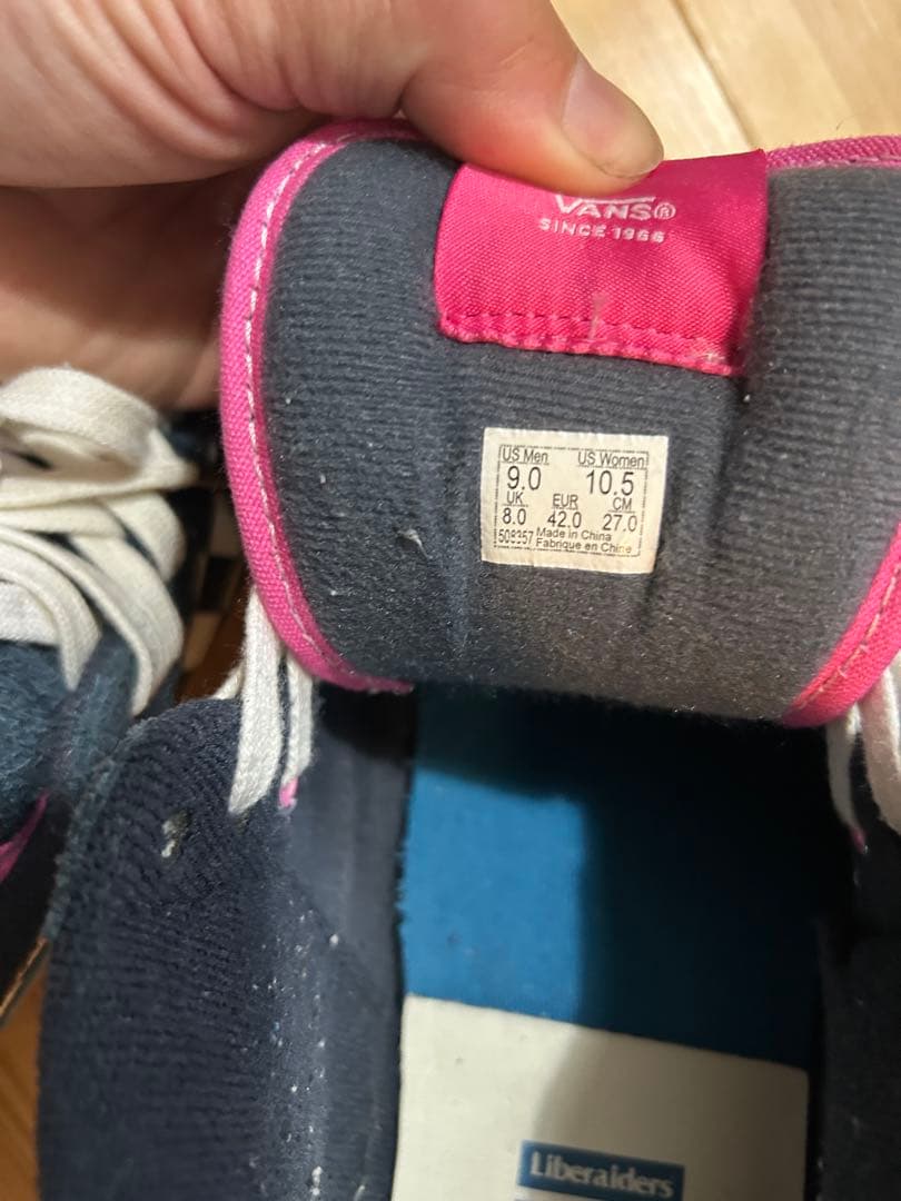 liberaiders × vans half cab 27センチ