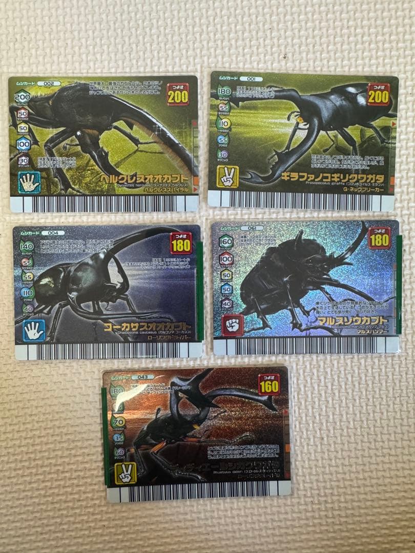 ムシキング　美品　5枚セット　★値下げしました★