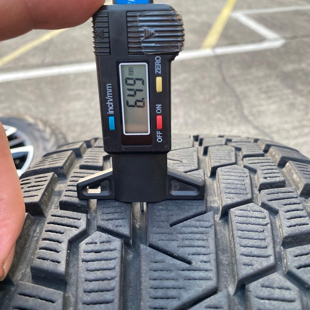 ◇中古溝有りヨコハマ225/65R17スタッドレスセット　CX-5、RAV4