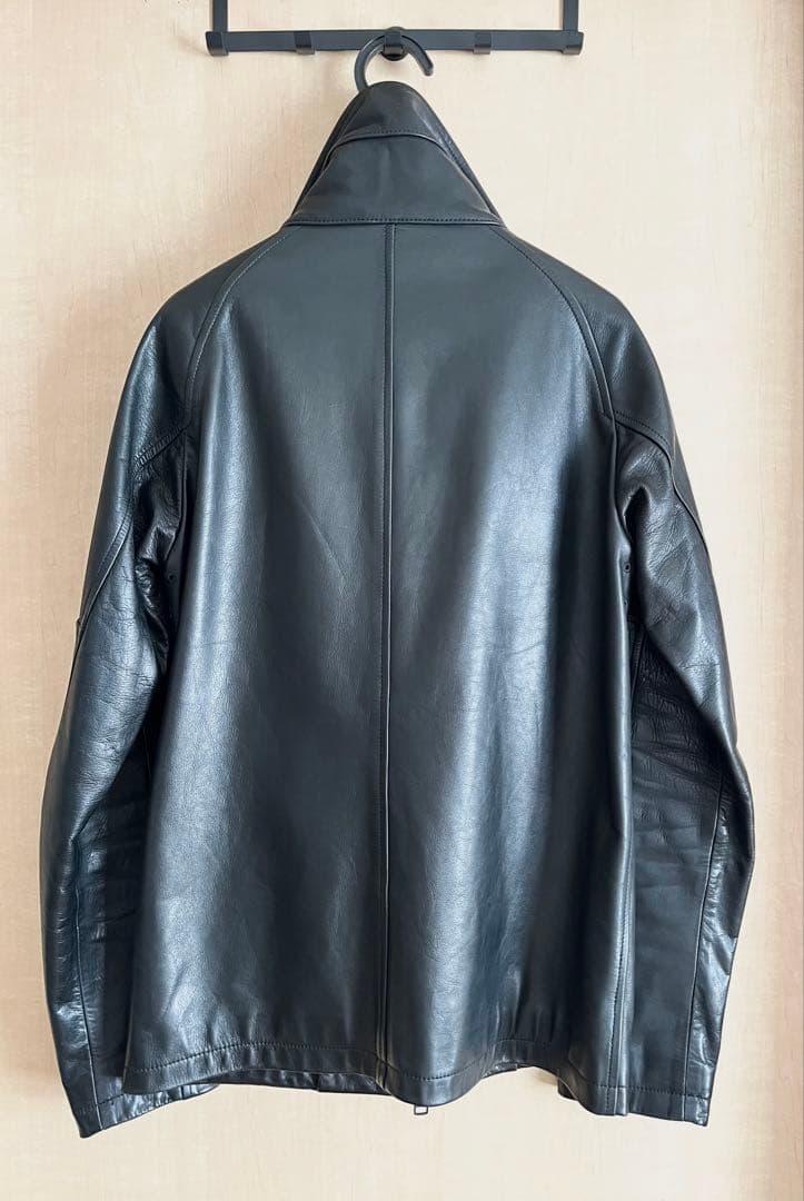 ★美品★rip van winkle★レザーライダース★ブラック★サイズ３★