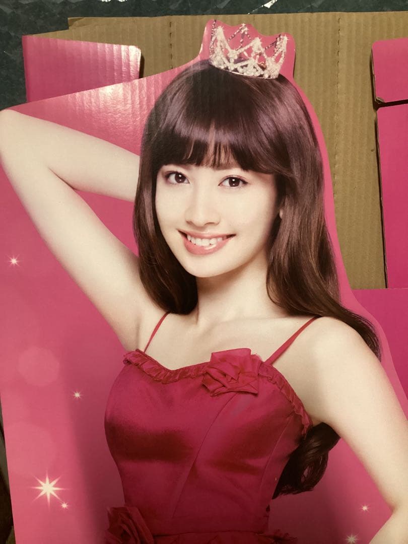 ★未使用 AKB48 小嶋陽菜 等身大 POP 看板 アイドル 等身大パネル