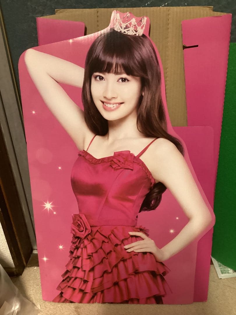 ★未使用 AKB48 小嶋陽菜 等身大 POP 看板 アイドル 等身大パネル