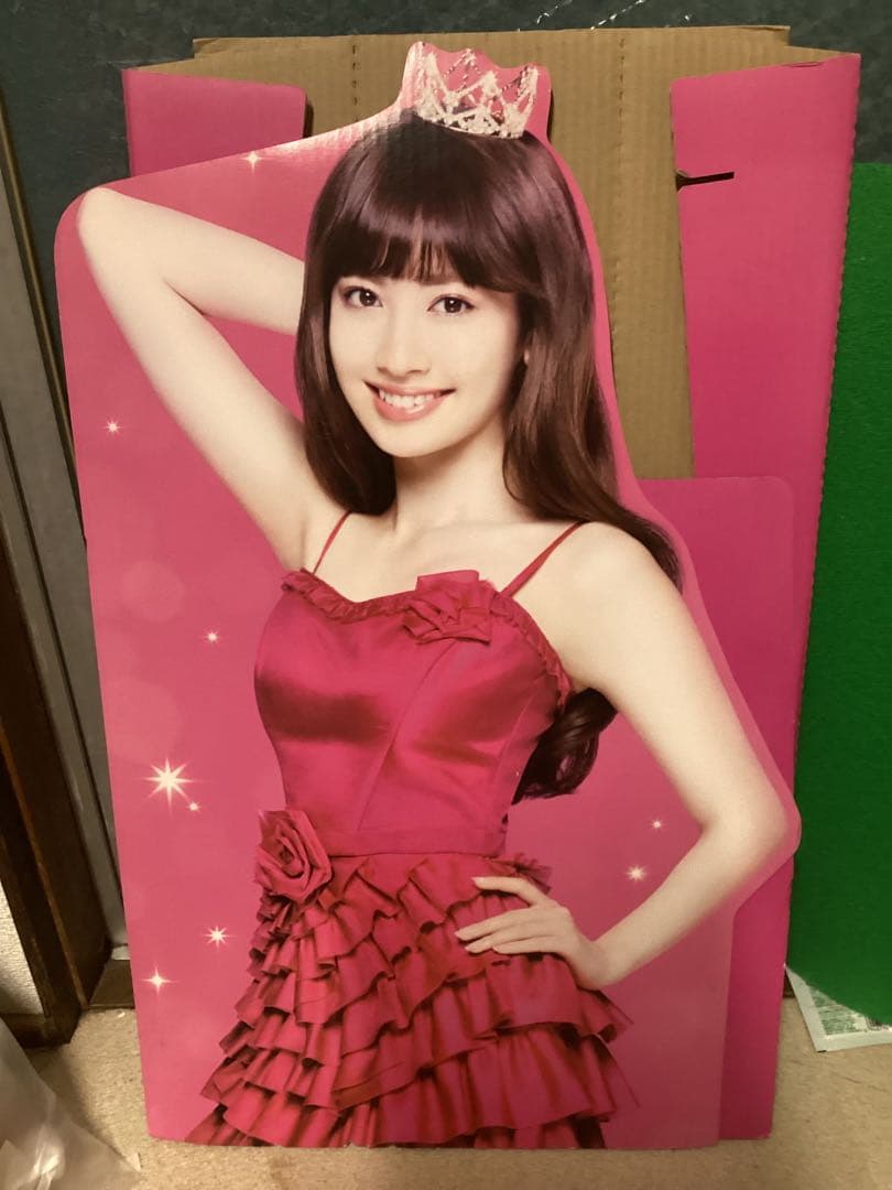 ★未使用 AKB48 小嶋陽菜 等身大 POP 看板 アイドル 等身大パネル