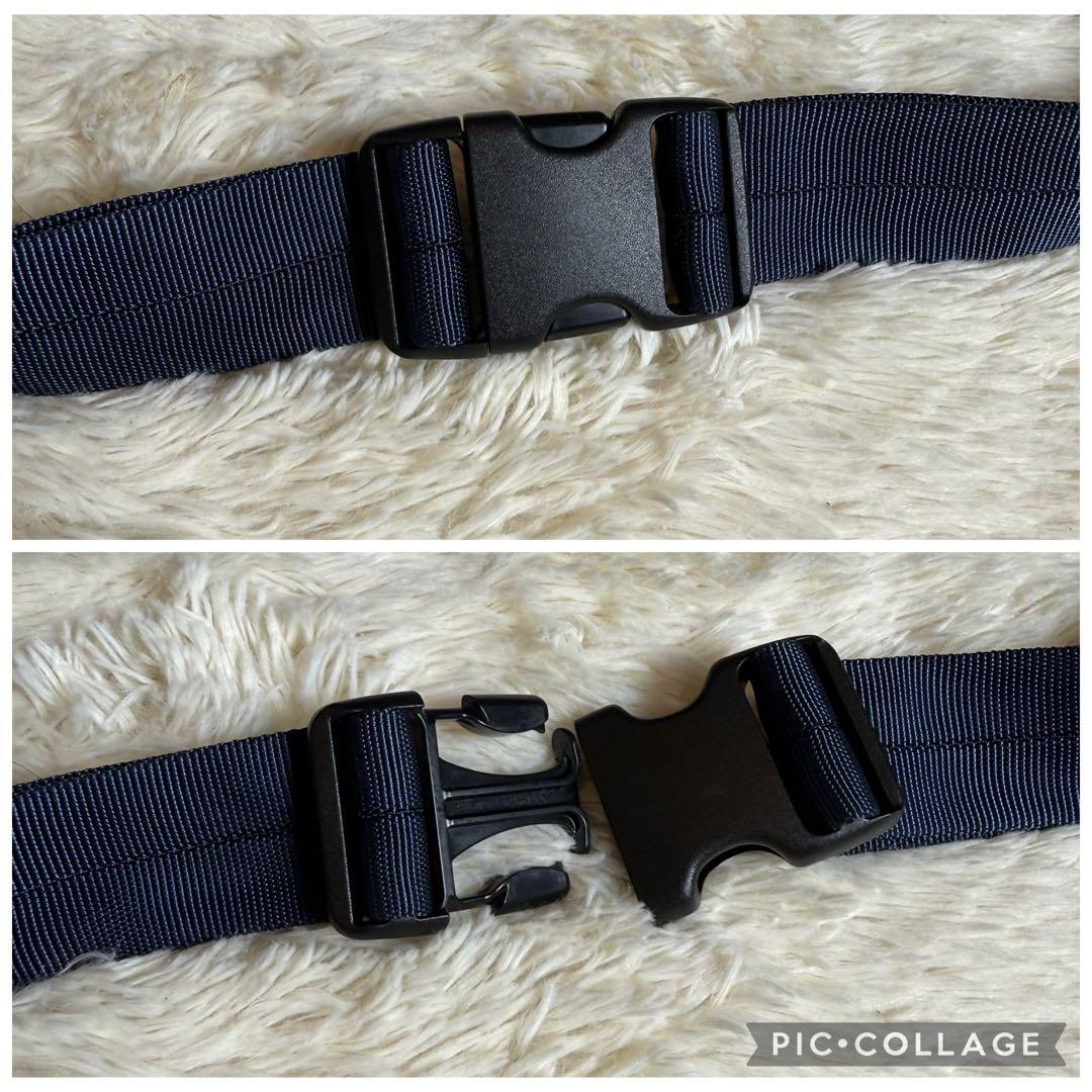 ほぼ新品 ポーター フラッシュ ウェストバッグ ボディバッグ ネイビー