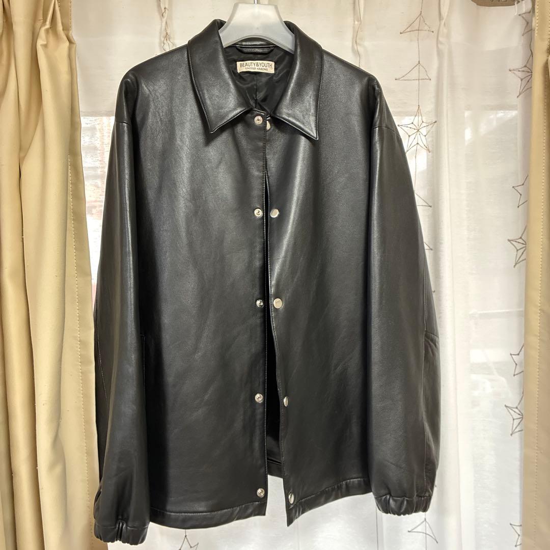 ユナイテッドアローズ　コーチラムレザージャケット