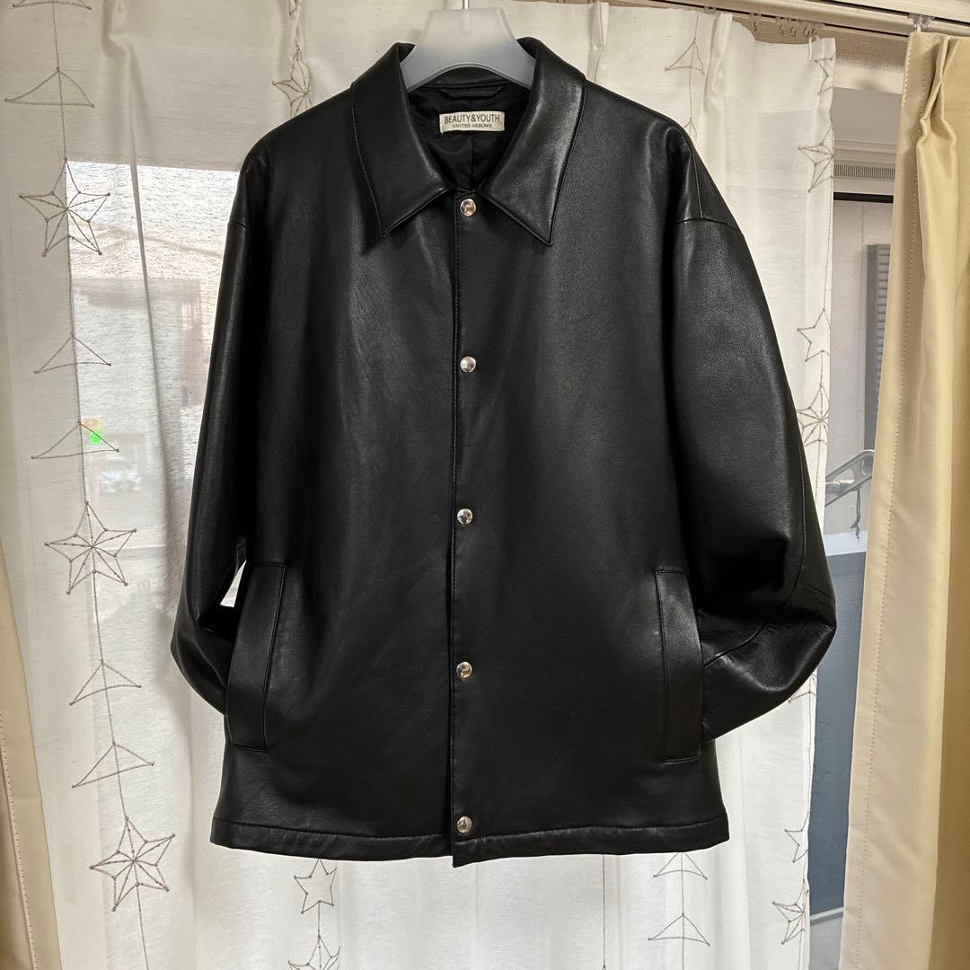 ユナイテッドアローズ　コーチラムレザージャケット