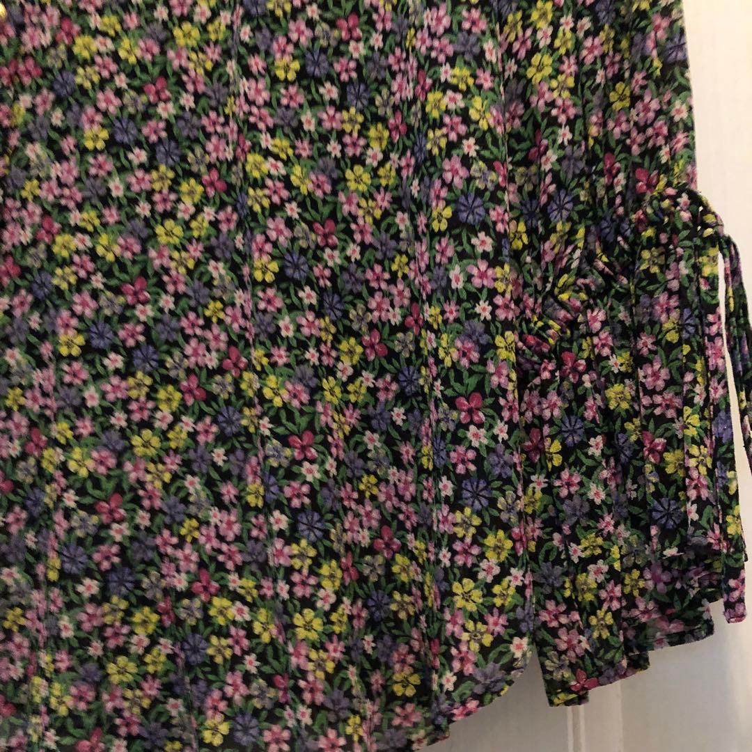 ルールロジェットleur logette シルク フラワープリント ブラウス