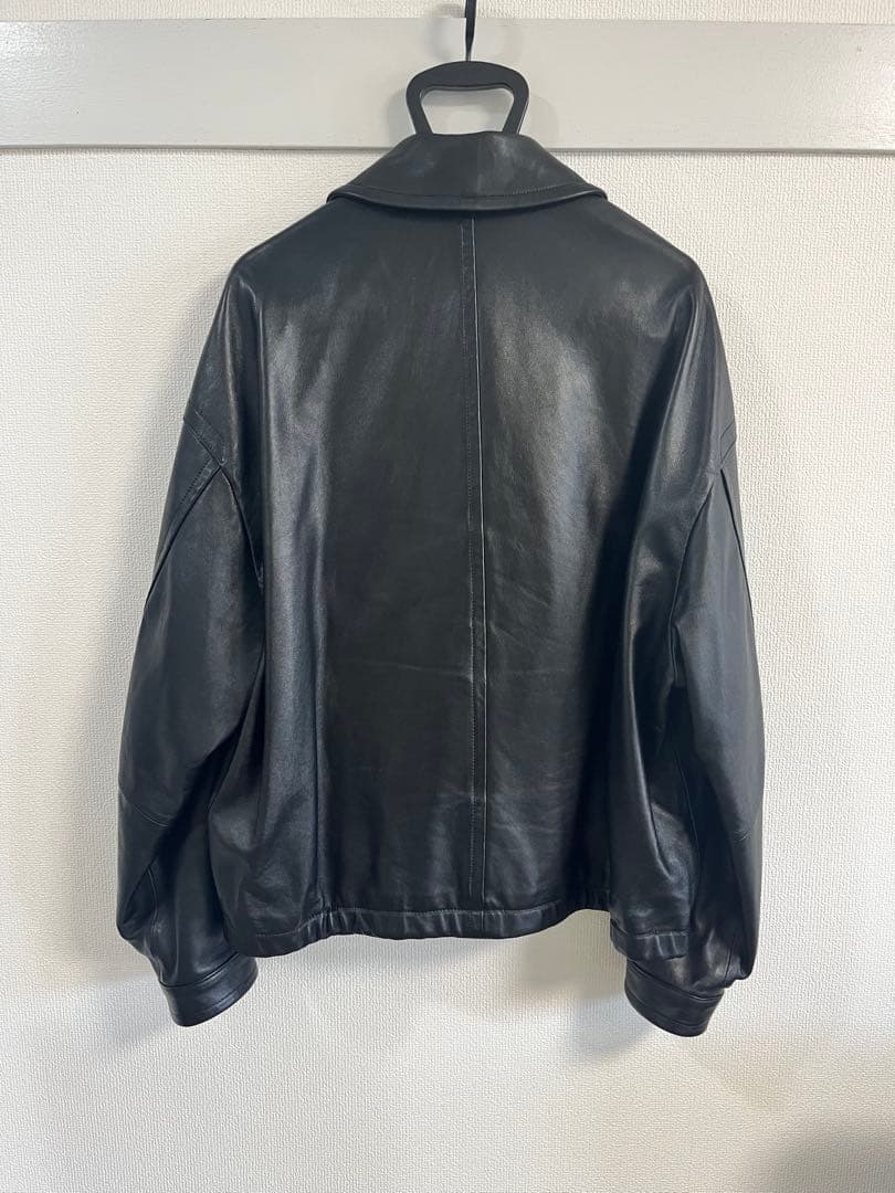 LIDNM LEATHER SHORT BLOUSON M ブルゾン　短丈