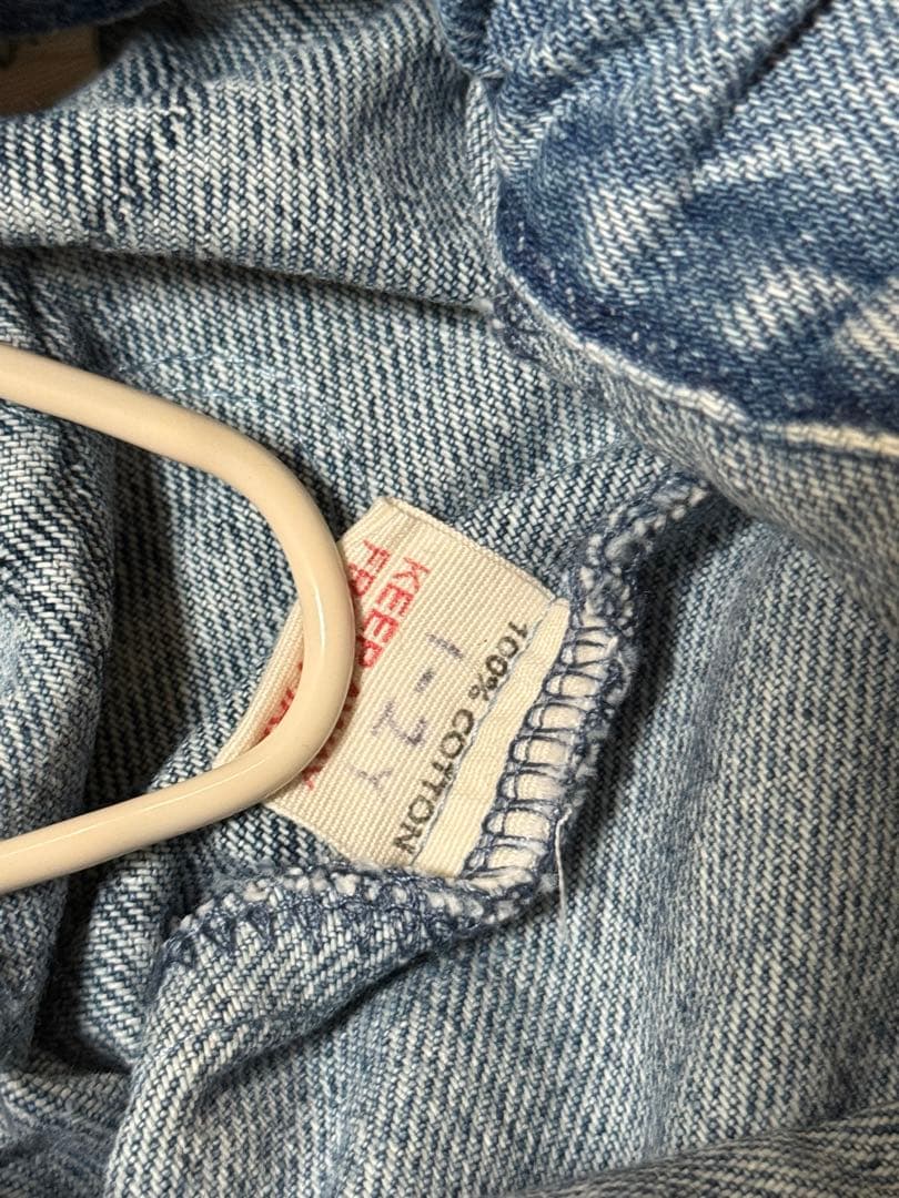 wunderlungお花デニム 1-2y