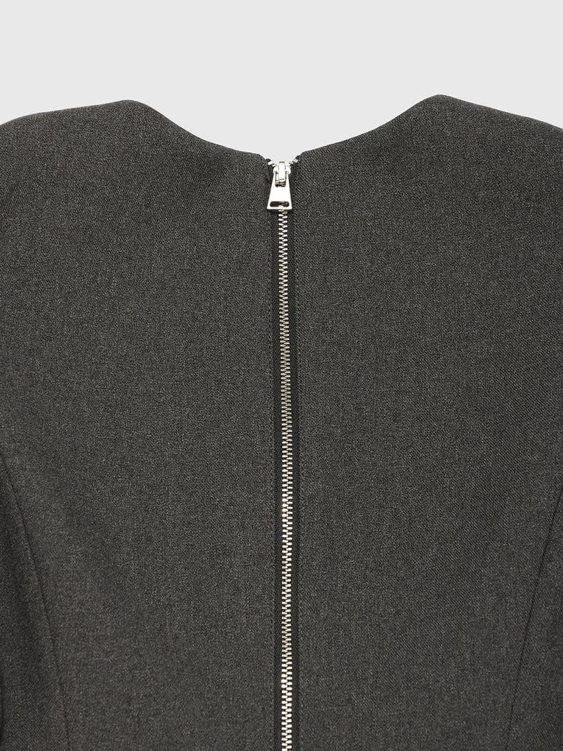 ワンピース JOSEMOON POWER SHOULDER MINIDRESS