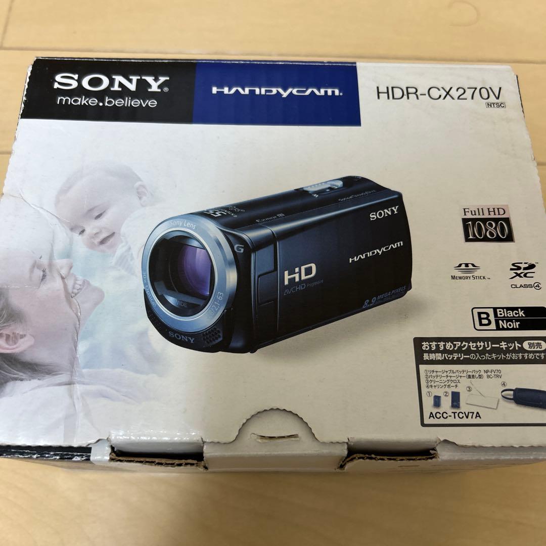 M*)様 美品　ソニー　デジタルHDビデオカメラレコーダー HDR-CX270V