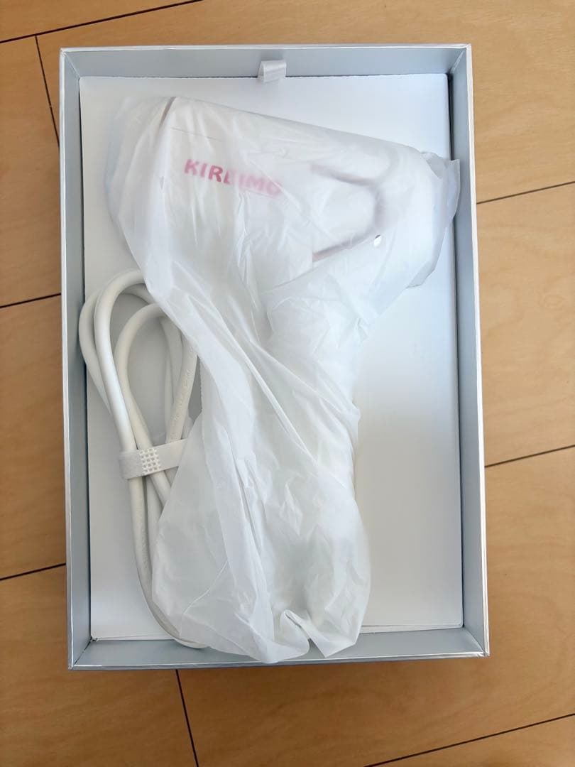 キレイモ　家庭用脱毛器　ホワイト