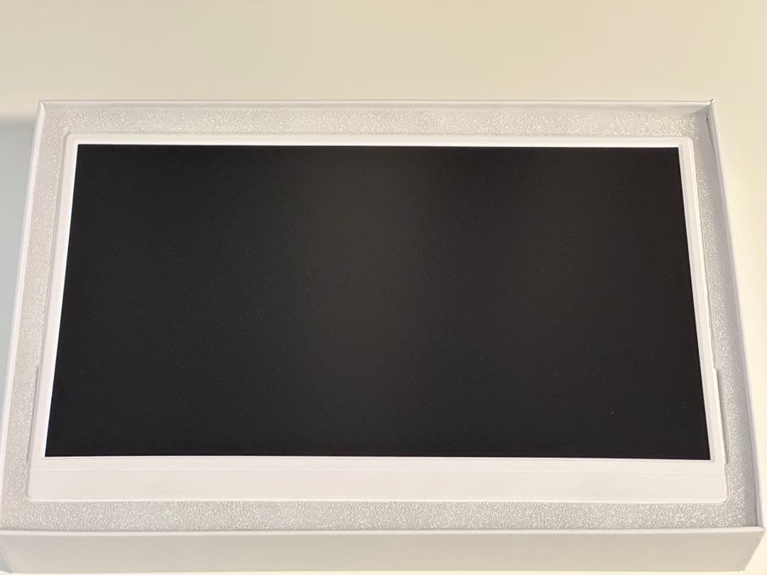 Newsoul モバイルモニター 15.6インチ 自立型 1920x1080 白