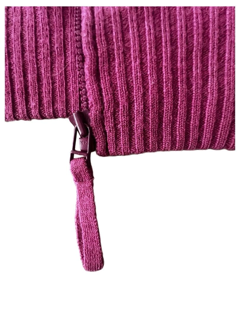 バーバリーブルーレーベル　カーディガン　ニットセーター　オフショルダー　ピンク系