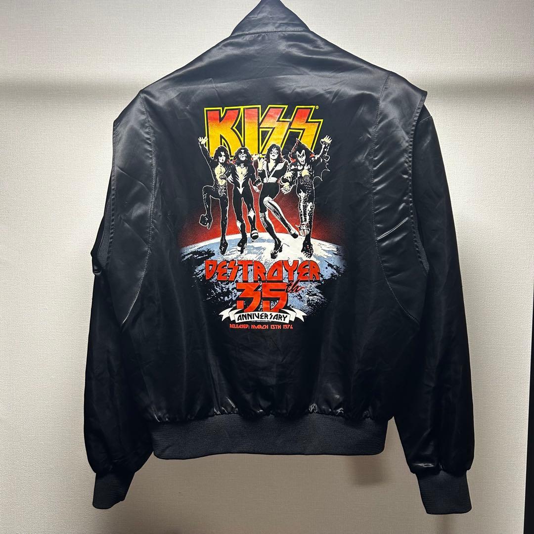 超貴重‼️ 2011年 KISS デストロイヤー 35周年記念 サテンジャケット
