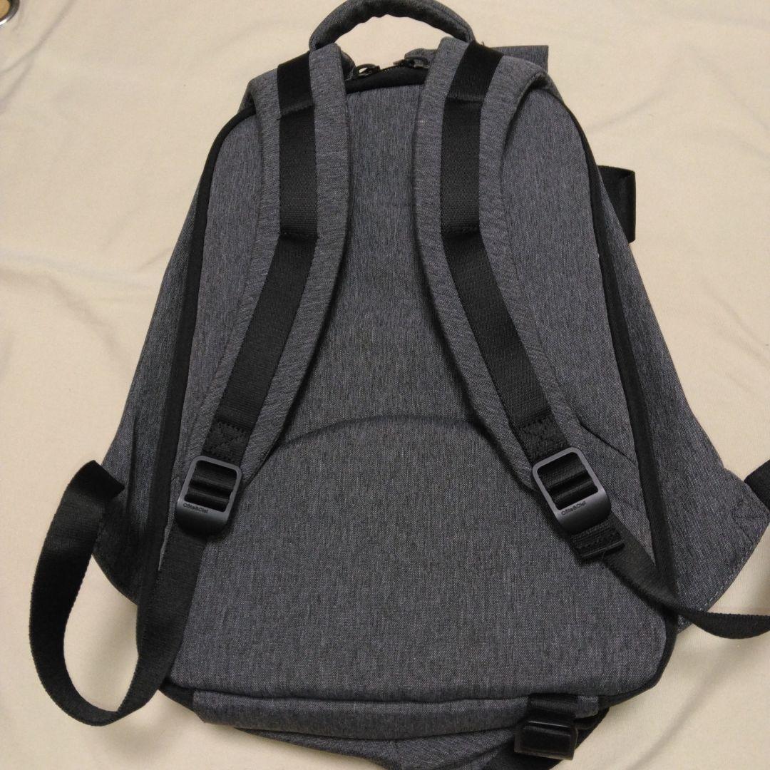 美品côte&ciel イザール ISAR　L　リュック バックパック グレー