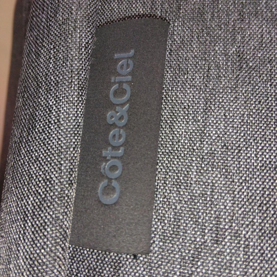 美品côte&ciel イザール ISAR　L　リュック バックパック グレー