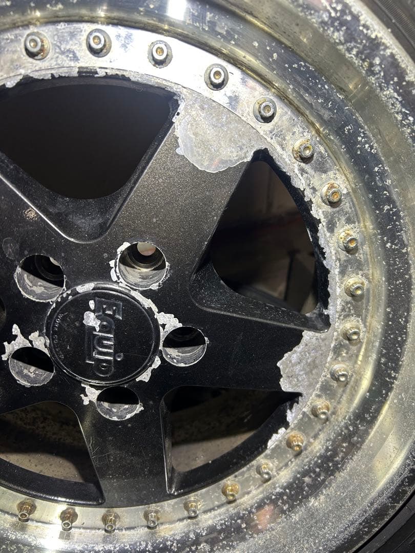 ワーク WORK エクイップ 17inch9.5J 2本セット 当時物✨️