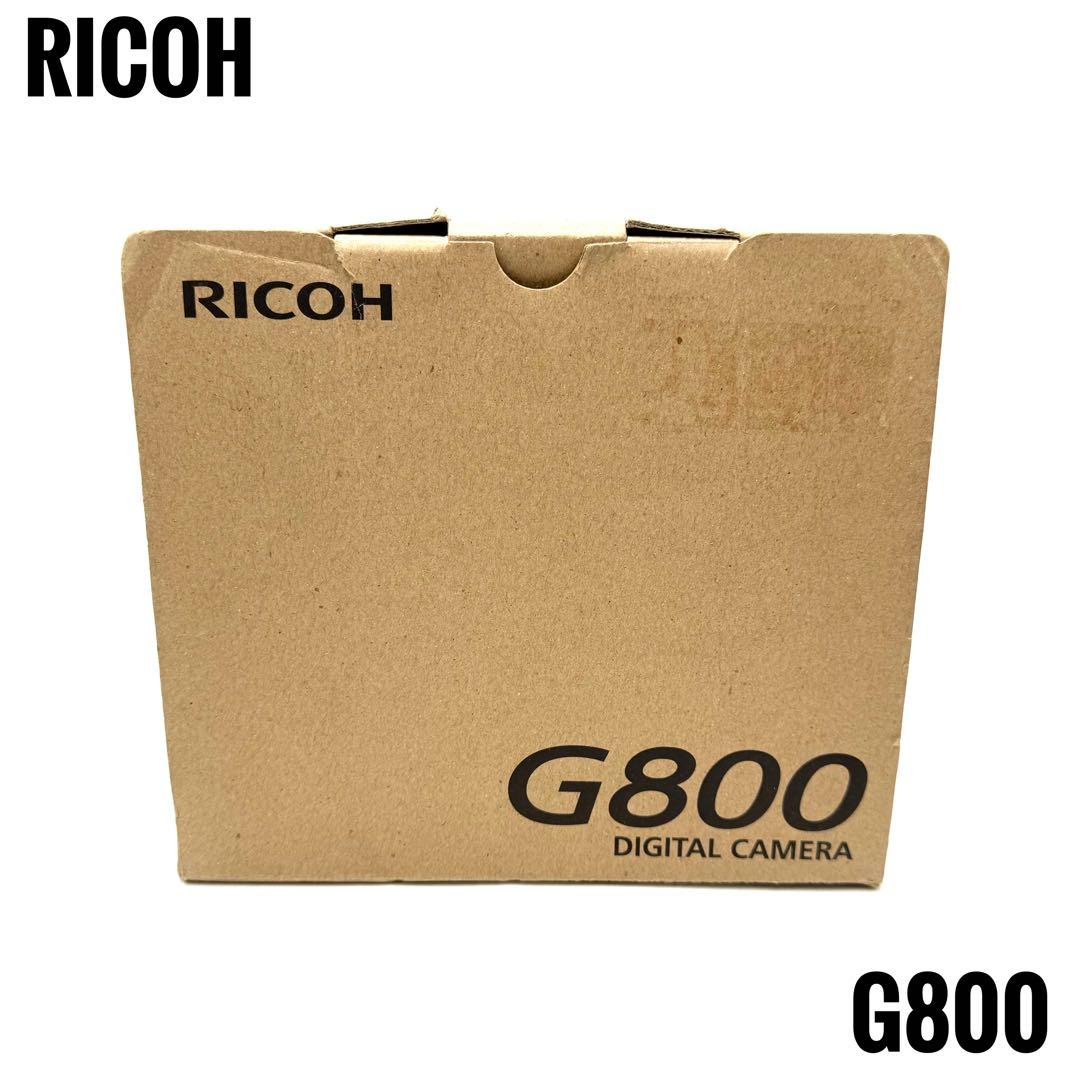 未使用品 RICOH G800 リコー 防水・防塵・業務用デジタルカメラ