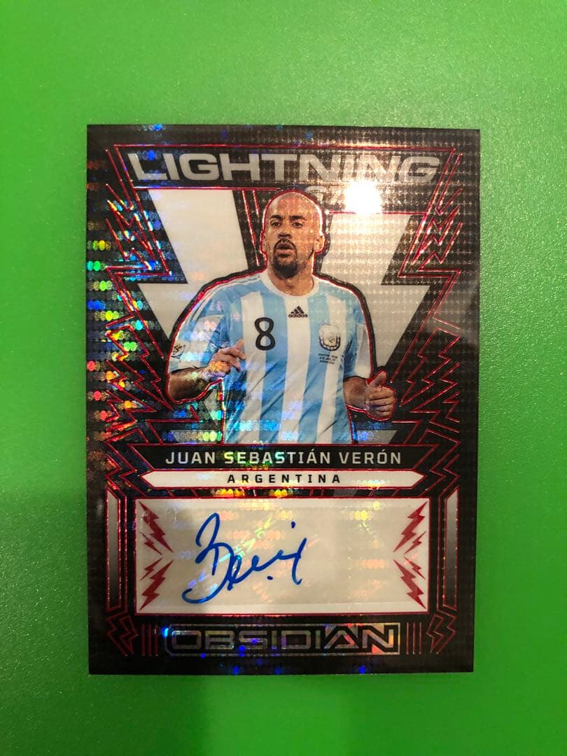鹿12　JUAN SEBASTIAN VERON オートカード