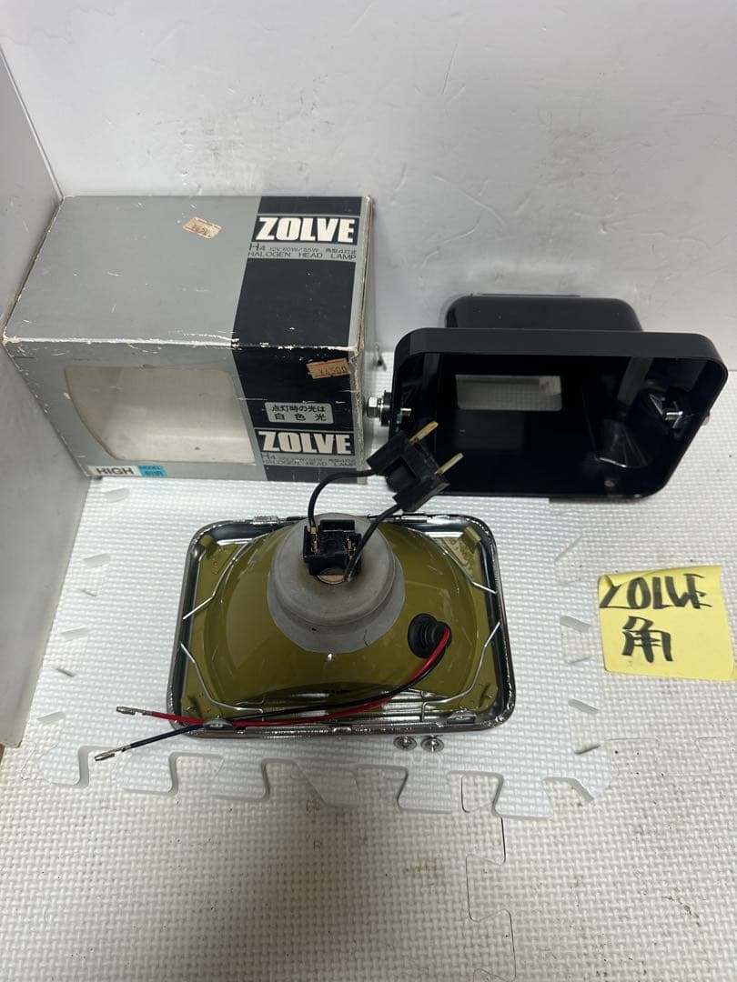 希少/新品激レア/当事物ZOLVE角目ヘッドライト/検索ゾルべシビエ マーシャル