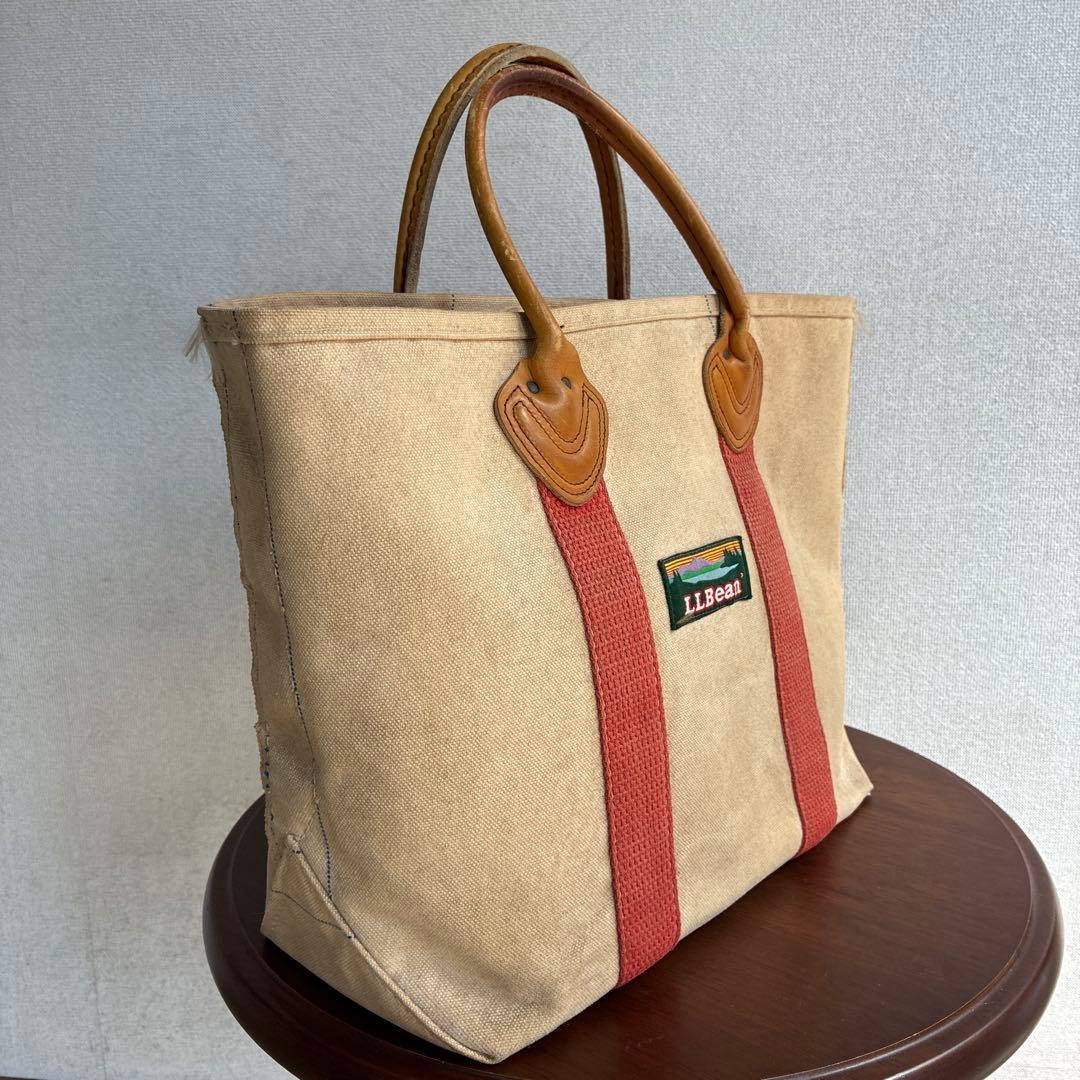 LLBean トートバッグ 赤