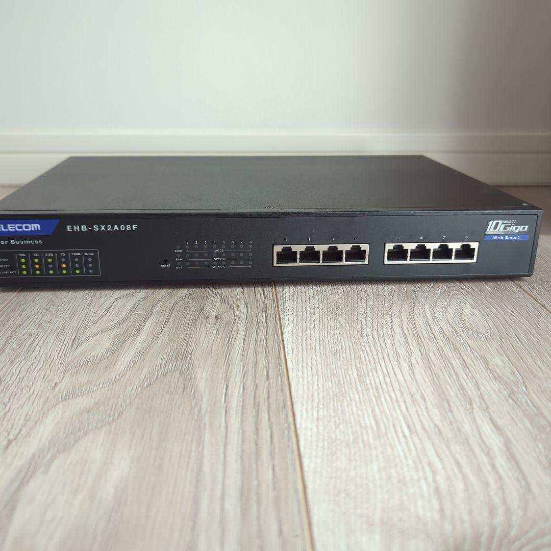 EHB-SX2A08F 8ポート10Gスイッチングハブ