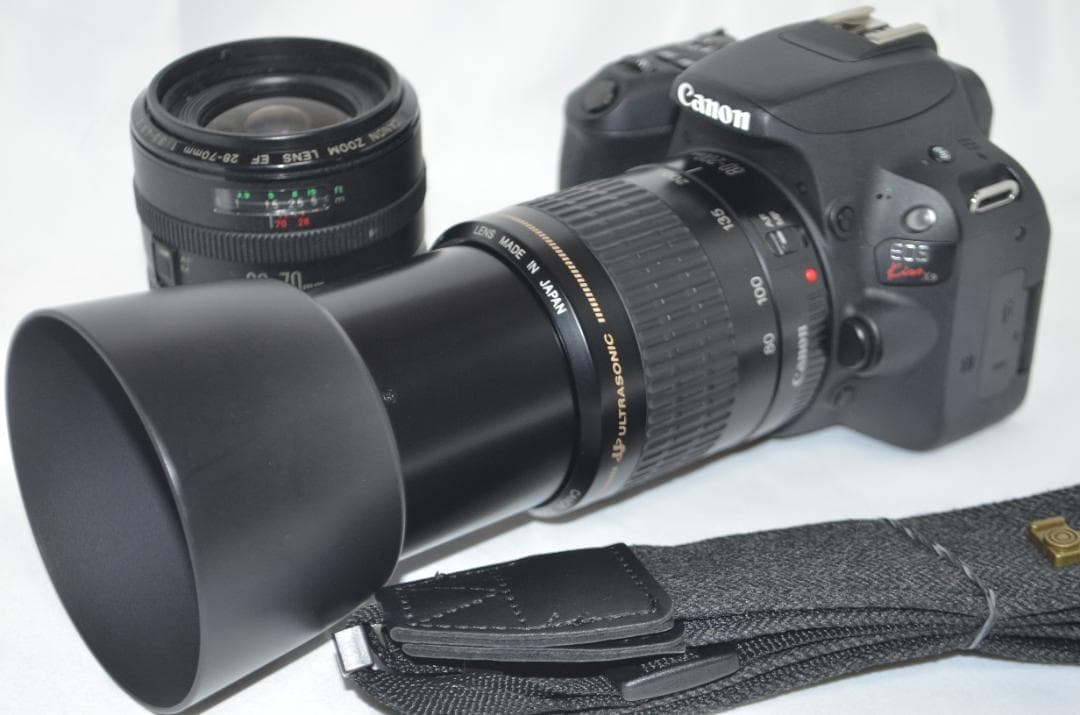 ✨初心者オススメ✨スマホ転送可✨Canon Kiss X9 ダブルレンズセット