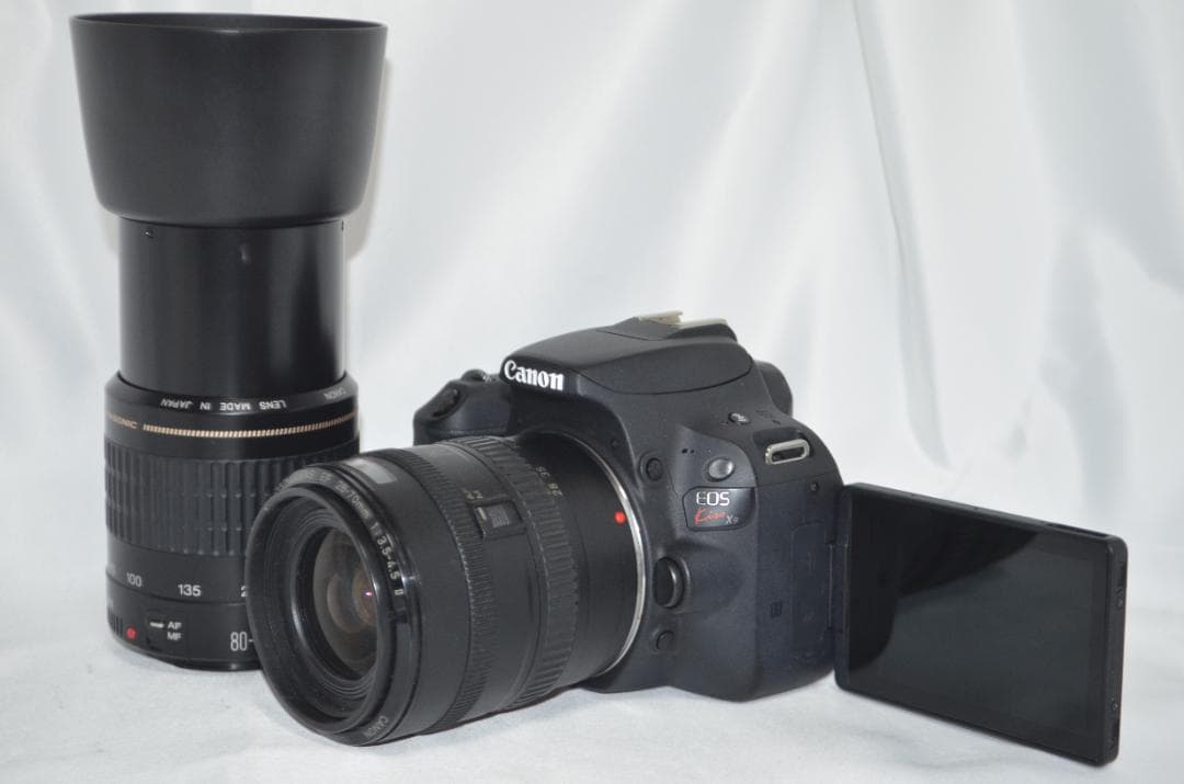 ✨初心者オススメ✨スマホ転送可✨Canon Kiss X9 ダブルレンズセット