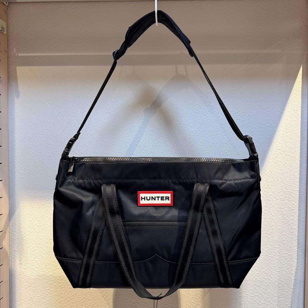 13L新品ハンターナイロンミディアムトップクリップトートバッグショルダーバッグ