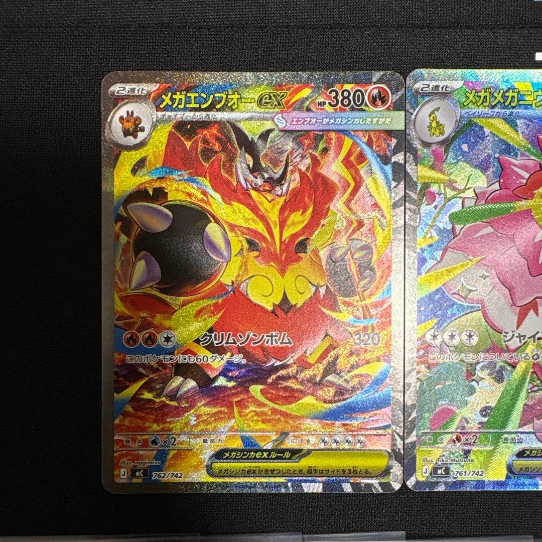 スタートデッキ100 101番 メガメガニウム メガエンブオー　メガオーダイル