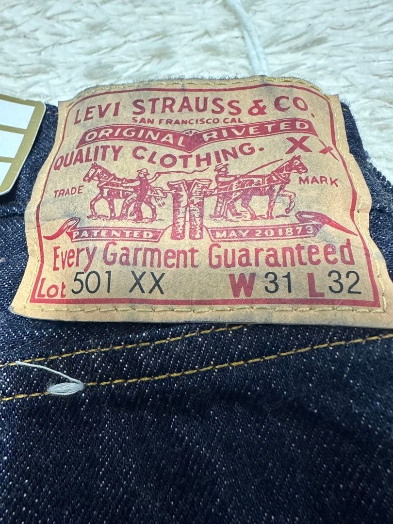 し*ゆ様 リーバイス1955 復刻　ワンオッシュ新品 購入されなかった為是非