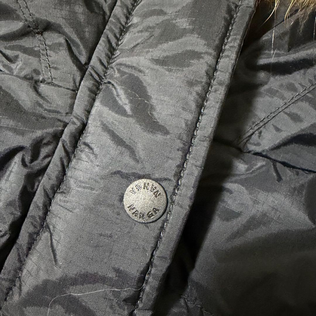 S*y様 【美品】NANGA ナンガ　オーロラ　ロングダウン　ラクーンファー　黒