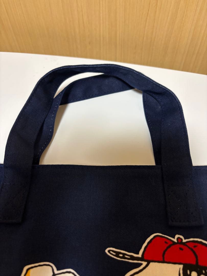 ファミリア トートバッグ スヌーピー peanuts レッスンバッグ