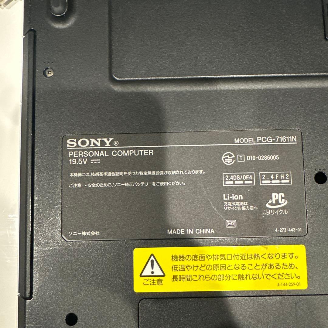 Sony VAIO C VPCCB19FJ 白