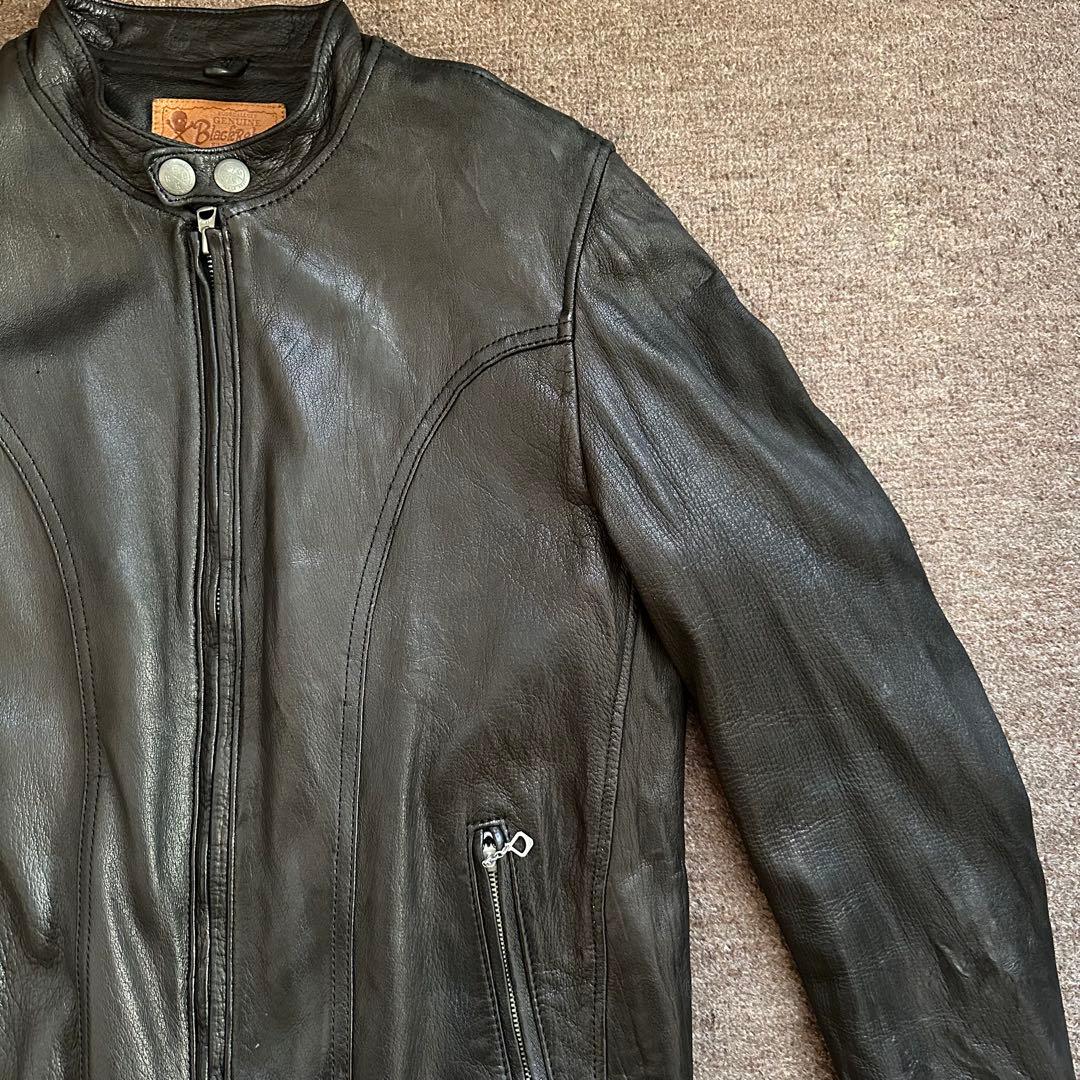 ルードギャラリー　ブラックレベル　アロー　レザージャケット　シングル　大人気　M