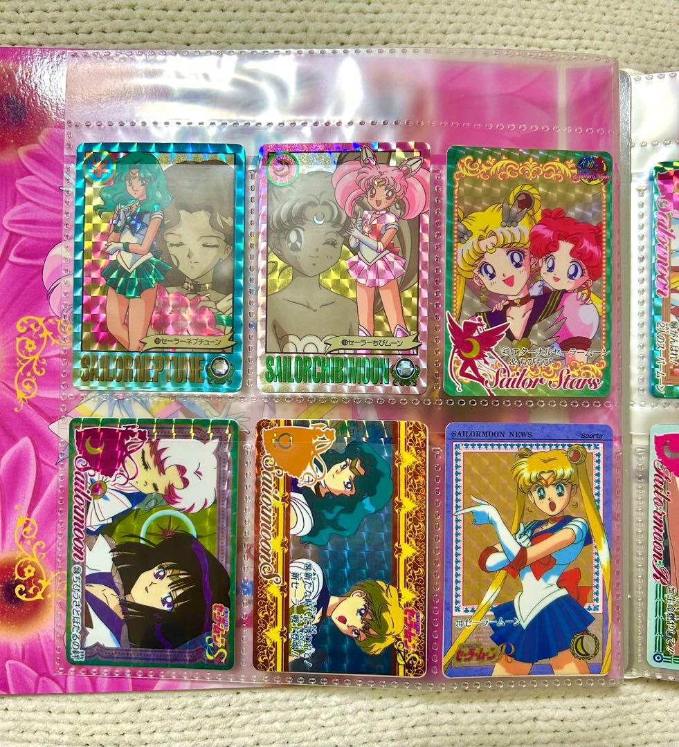 セーラームーンR カードファイル レア キラカード　コンプリート